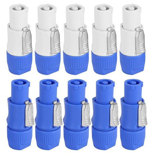 10 Pcs/Lot Nac3Fca Speakon Plug 3 Broches Mâle Powercon Connecteur ... on Productcaster.