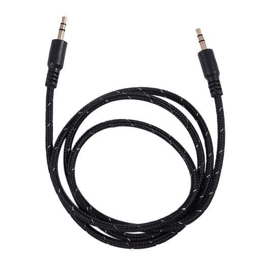 1M 3.5mm Stereo Male to Male Jack Aux Cable Audio Auxiliary Lead Fo... on Productcaster.