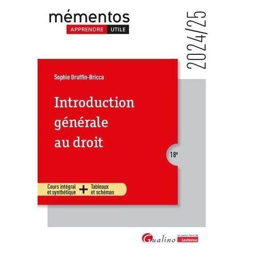 Introduction Générale Au Droit on Productcaster.