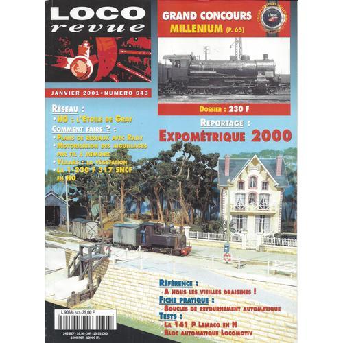 Loco Revue 643 - Janvier 2001 - 01/01/2001 on Productcaster.