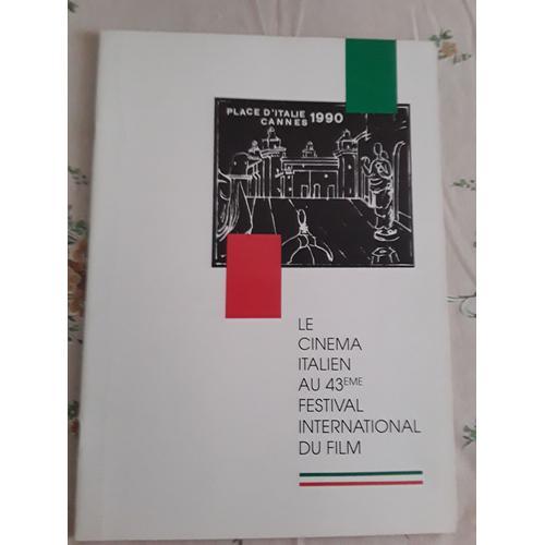 Le Cinéma Italien Au 43 Eme Festival De Cannes 1990 : Plaquette on Productcaster.