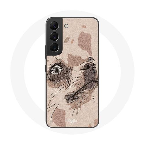 Coque Pour Samsung Galaxy S22 Chihuahua Race De Chiens on Productcaster.