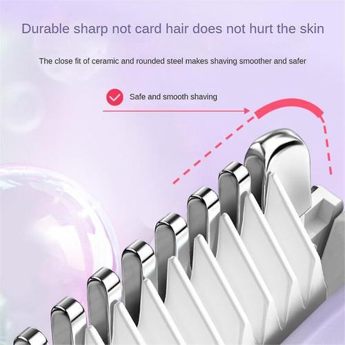 Bikini Trimmer For Women Painless Ladies Hair Removal Waterproof We... on Productcaster.