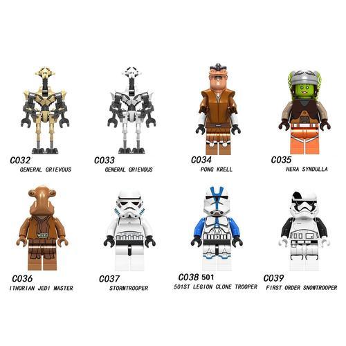 8 Pièces Will Brand Minifigures C032-039 Blocs De Construction Asse... on Productcaster.