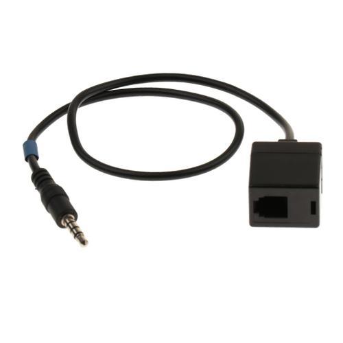 Adaptateur câble rallonge de casque mâle | 3.5mm, Jack à RJ9 4P4C c... on Productcaster.