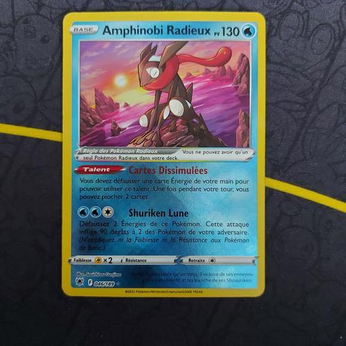 Carte Pokémon Amphinobi Radieux 46/189 - Eb10 Astres Radieux on Productcaster.