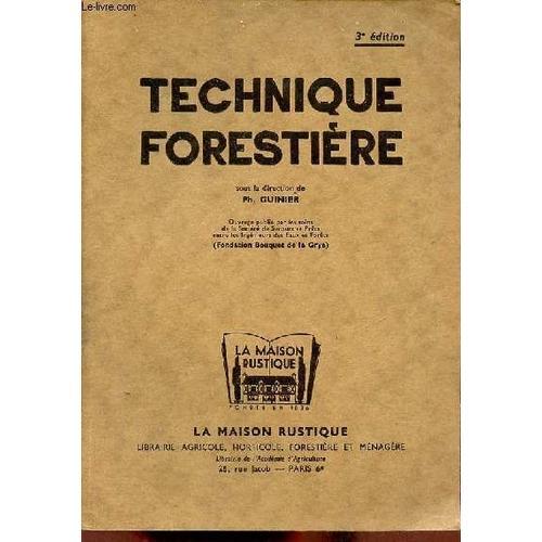 Technique Forestière - 3e Édition. on Productcaster.