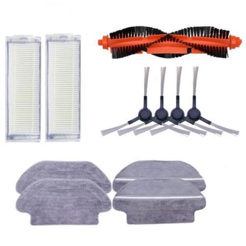 Brosse principale avec filtre HEPA, brosse latérale en tissu pour v... on Productcaster.