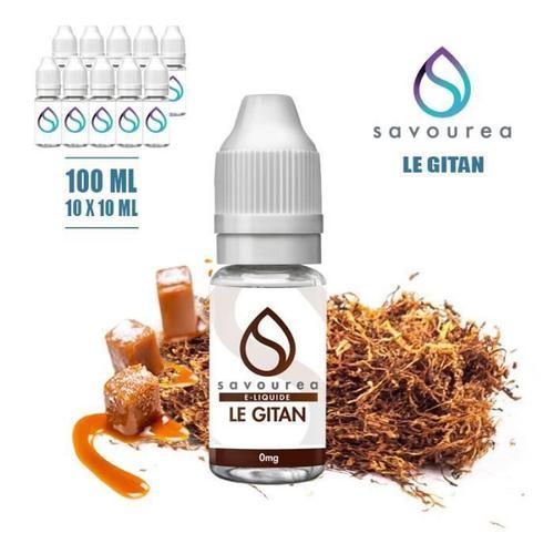 E-liquide SAVOUREA 100ML saveur TABAC LE GITAN avec 6MG de nicotine... on Productcaster.