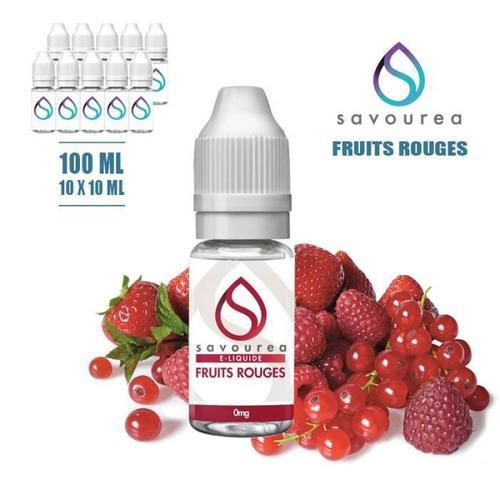 E-liquide SAVOUREA 50ML saveur FRUITS ROUGES avec 3MG de nicotine (... on Productcaster.