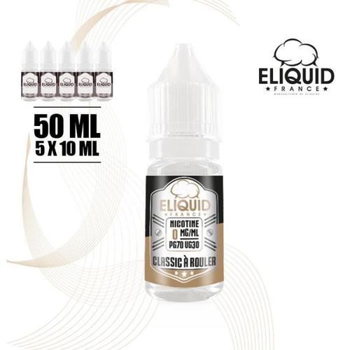 E-LIQUID FRANCE - 50ML saveur CLASSIC A ROULER avec 6MG de nicotine... on Productcaster.