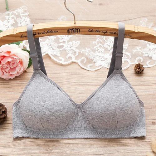 Soutien-gorge sans fil en coton pour filles,sous-vêtements,type de ... on Productcaster.