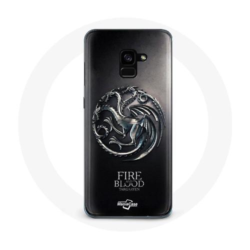 Coque Pour Samsung Galaxy A8 Plus Game Of Thrones Targaryen De Feu ... on Productcaster.