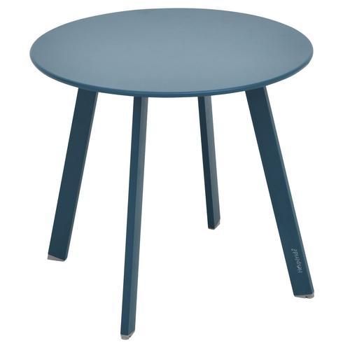 Table D'appoint De Jardin Ronde Saona - Diam. 50 Cm - Bleu Mat on Productcaster.