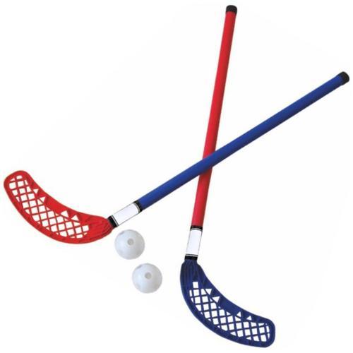 Ensemble De Floorball Pour Enfants : Bâtons Et Balles, 64 Cm on Productcaster.