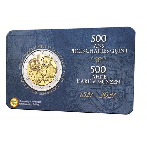 2 Euros Belgique 2021: Charles V- Bu Coincard on Productcaster.