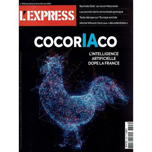 L' Express N° 3793 - L' Intelligence Artificielle Dope La France - ... on Productcaster.