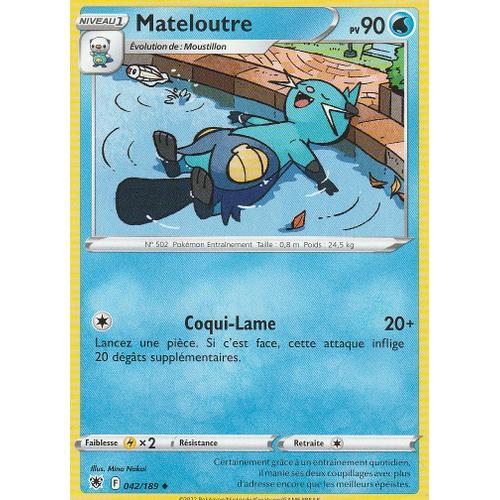 Carte Pokemon - Mateloutre 042/189 - Eb10 - Astres Radieux - on Productcaster.