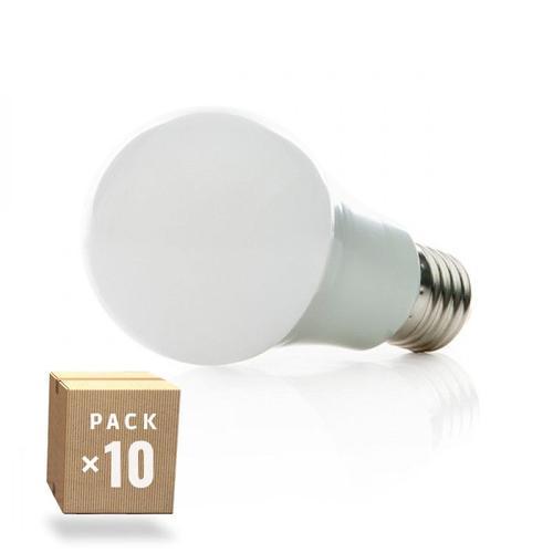 Pack 10 Ampoules Leds Sphérique Aluminium/Pc E27 7w 630lm 40.000h on Productcaster.