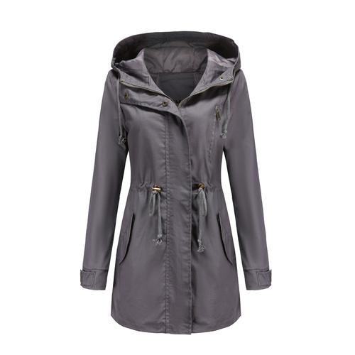 Parka De Pluie Femmes - Coupe-Vent Imperméable D'extérieur - À Capu... on Productcaster.