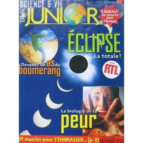 Science Et Vie Junior N° 119 : Eclipse: La Totale- Devenez Un As Du... on Productcaster.