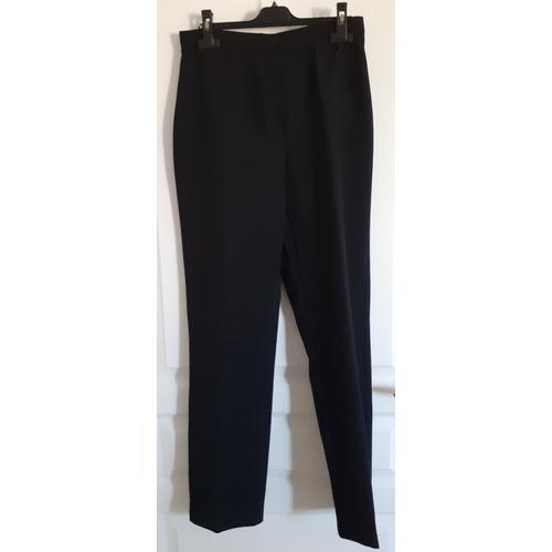 Pantalon De Ville, Basique, Noir, T. 40 on Productcaster.