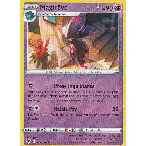 Carte Pokemon - Magirêve - 059/189 - Rare - Eb10 - Astres Radieux - on Productcaster.