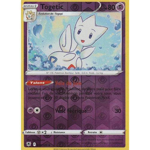 Carte Pokemon - Togetic -056/189 - Reverse - Eb10 - Astres Radieux - on Productcaster.