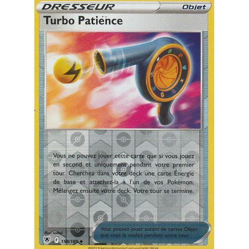 Carte Pokemon - Turbo Patience - 158/189 - Reverse - Eb10 - Astres ... on Productcaster.