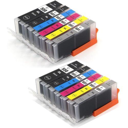 12 Cartouche d'encre Compatible pour Canon PGI-550 XL CLI-551 XL po... on Productcaster.