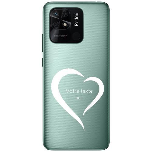 Coque Redmi 10c Coeur Love Blanc Saint Valentin on Productcaster.