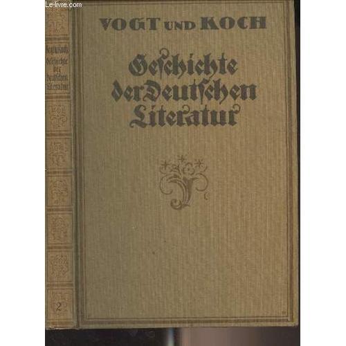 Geschichte Der Deutschen Literatur Von Den Ältesten Zeiten Bis Zur ... on Productcaster.