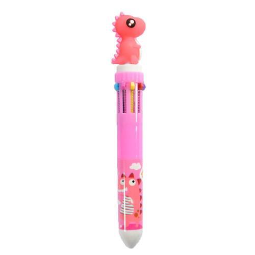 Stylo À Bille Multicolore Avec Animaux,9 Couleurs,Dessin Animé Mign... on Productcaster.