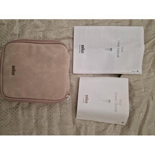 Épilateur Braun Silk Épil 9 Avec Guide D'emploi Et Housse Complète on Productcaster.