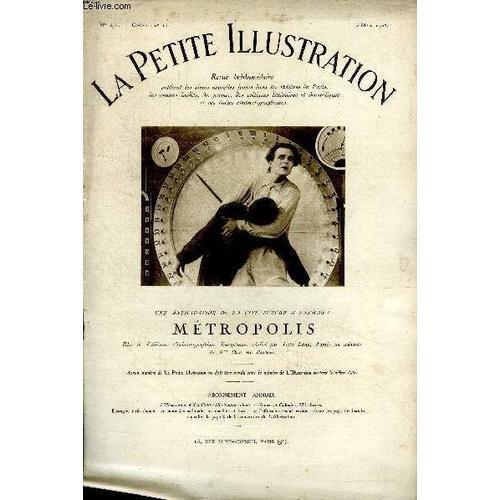 La Petite Illustration Cinéma N°11 N°372 Métropolis on Productcaster.