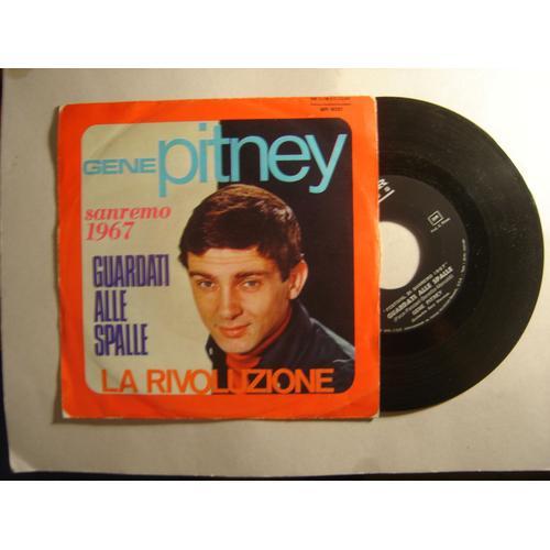 Gene Pitney Sanremo 1967 Guardati Alle Spalle 45 Tours on Productcaster.