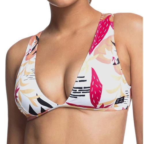 Haut De Bikini Jaune Femme Roxy Pop Surf on Productcaster.