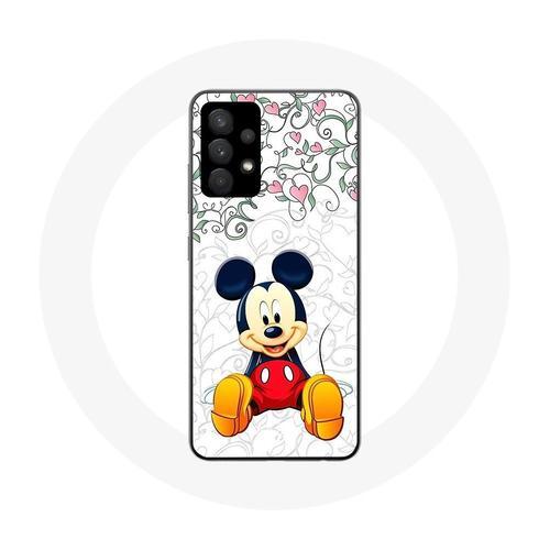 Coque Pour Samsung Galaxy A32 Mickey Mouse Fleurs C¿Urs on Productcaster.