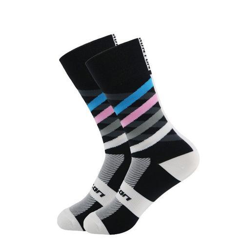 Chaussettes Professionnelles De Cyclisme Pour Hommes Et Femmes,4 Co... on Productcaster.