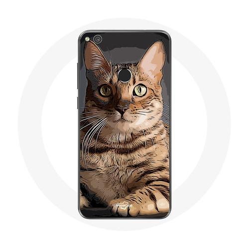 Coque Pour Huawei P8 Lite 2017 Bengal Race De Chats on Productcaster.