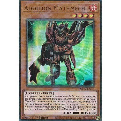 Carte Yu-Gi-Oh - Addition Mathmech - Gfp2-Fr117 - Ultra-Rare - on Productcaster.