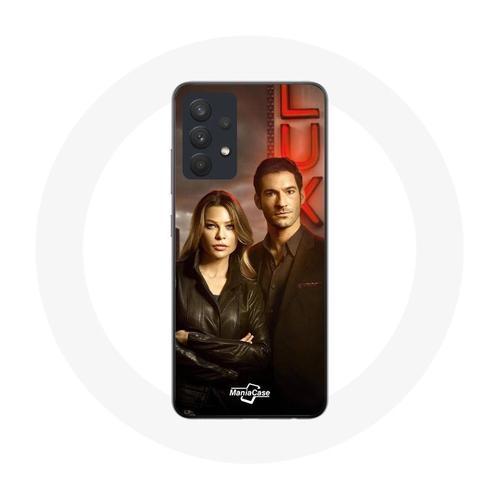 Coque Pour Samsung Galaxy A32 Chloe Decker Et Lucifer Morningstar on Productcaster.