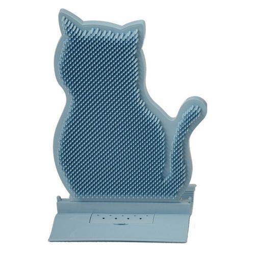 Brosse D'auto Massage Pour Chat,Jouet De Toilettage,Avec Coin Mural... on Productcaster.