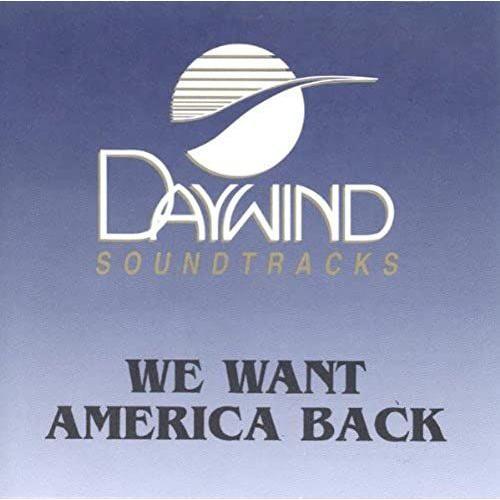 We Want America Back Accompaniment/Performance Track on Productcaster.