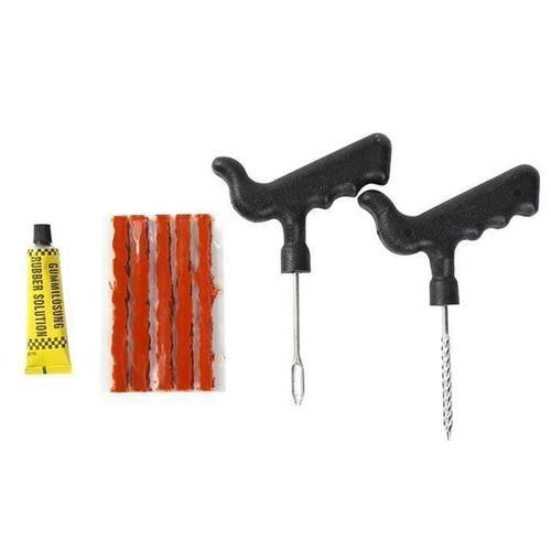 Kit De Réparation Tubeless Crevaison Pneu Voiture Moto Outils 5 Mèc... on Productcaster.