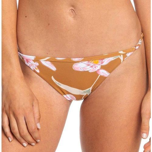 Bas De Bikini Marron À Fleurs Femme Roxy Printed Beach Classics on Productcaster.