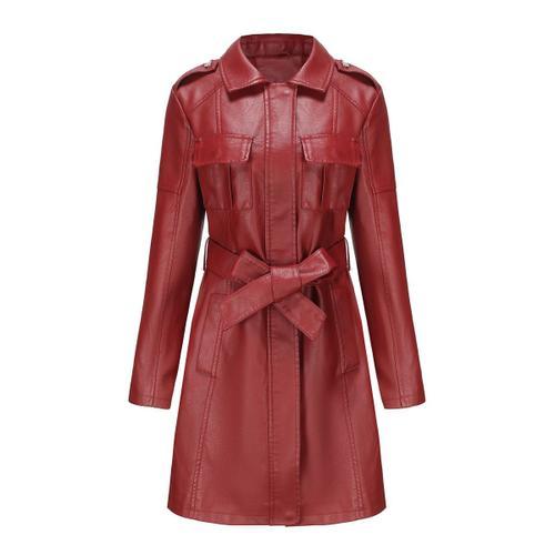 Parka Femmes Uni - Pu Cuir - Xd320 on Productcaster.