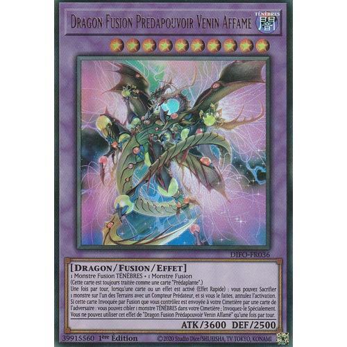 Carte Yu-Gi-Oh - Dragon Fusion Prédapouvoir Venin Affamé - Difo-Fr0... on Productcaster.