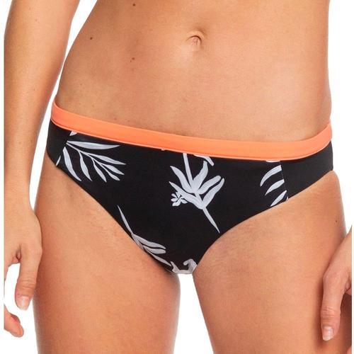 Bas De Bikini Noir/Blanc Femme Roxy Fitness 403789 on Productcaster.