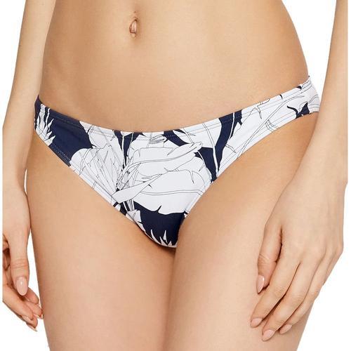 Bas De Bikini Marine Taille Basse Femme Roxy Printed Beach Classics on Productcaster.